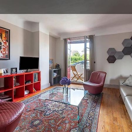 Exceptionnel 3 Pieces Art Deco En Dernier Etage Avec Garage Prive Centre Biarritz Διαμέρισμα Εξωτερικό φωτογραφία